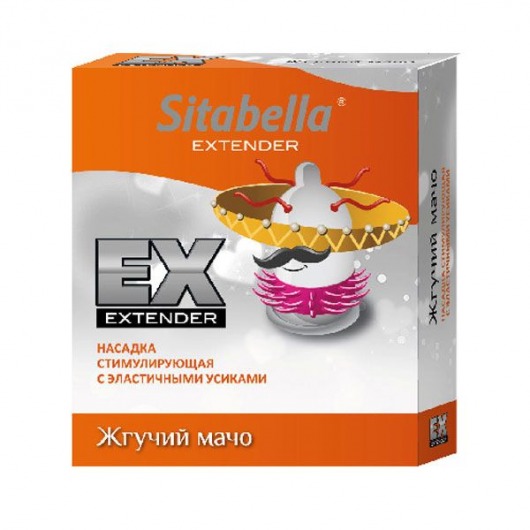 Стимулирующая насадка Sitabella Extender  Жгучий мачо - Sitabella - купить с доставкой в Липецке