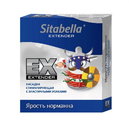 Стимулирующая насадка Sitabella Extender  Ярость норманна - Sitabella - купить с доставкой в Липецке