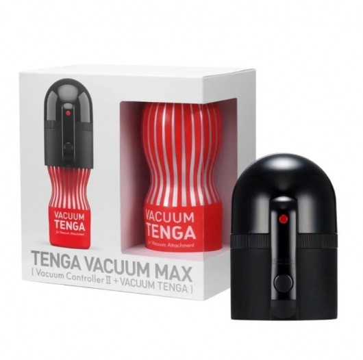Набор Tenga Vacuum Max: мастурбатор и устройство для создания вакуума - Tenga - в Липецке купить с доставкой Набор Tenga Vacuum Max: мастурбатор и устройство для создания вакуума - Tenga - в Липецке купить с доставкой