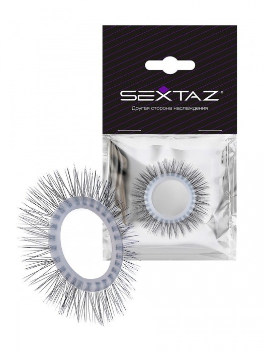 Круглое эрекционное кольцо с «ресничками» - Sextaz - в Липецке купить с доставкой