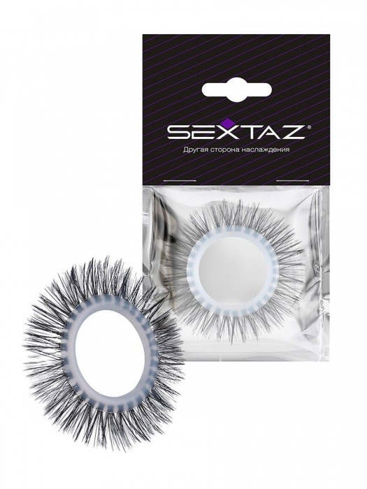 Круглое эрекционное кольцо с длинными «ресничками» - Sextaz - в Липецке купить с доставкой