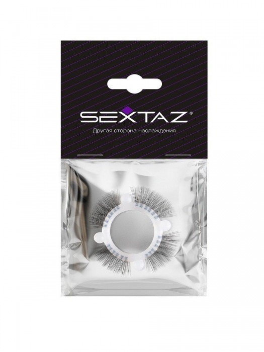 Эластичное кольцо с «ресничками» и 4 шариками - Sextaz - в Липецке купить с доставкой