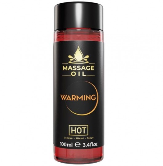 Массажное масло с согревающим эффектом Massage Oil Warming - 100 мл. - HOT - купить с доставкой в Липецке