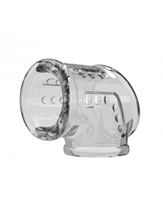 Прозрачная насадка на пенис и мошонку - Baile - в Липецке купить с доставкой