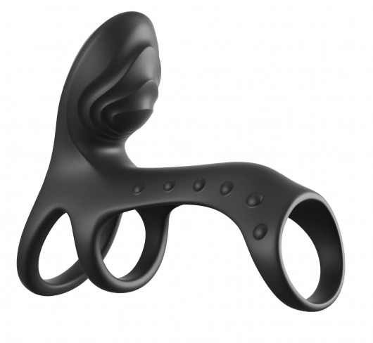 Черная насадка на пенис Ultimate Couples Cage Pro - Pipedream - в Липецке купить с доставкой