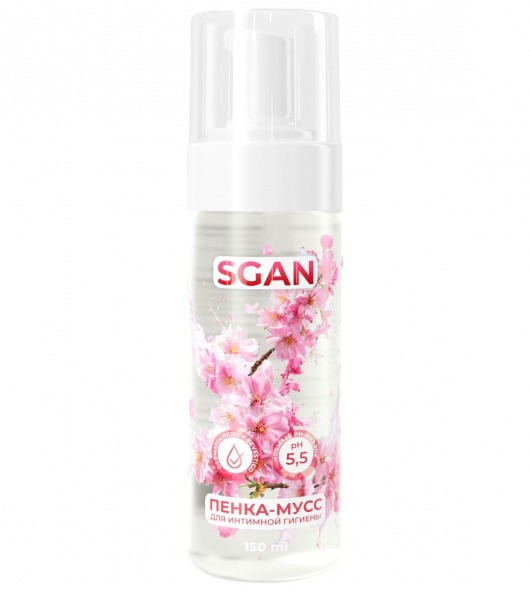 Пенка-мусс для интимной гигиены SGAN с пребиотиками - 150 мл. - SGAN - купить с доставкой в Липецке