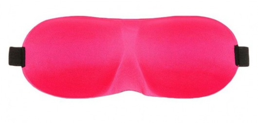 Розовая глухая маска на резинке - Sitabella - купить с доставкой в Липецке