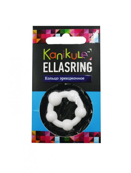Цветное эрекционное кольцо с шариками Ellasring - Sitabella - в Липецке купить с доставкой