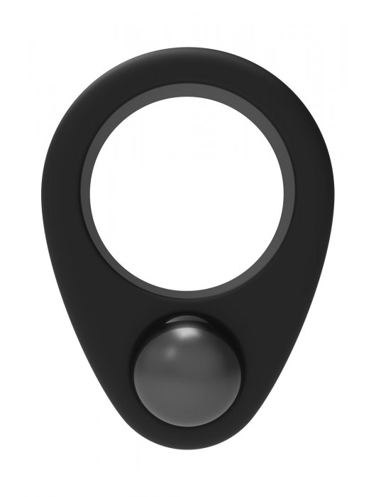 Черное эрекционное кольцо Cockring Single Weight - Dream Toys - в Липецке купить с доставкой