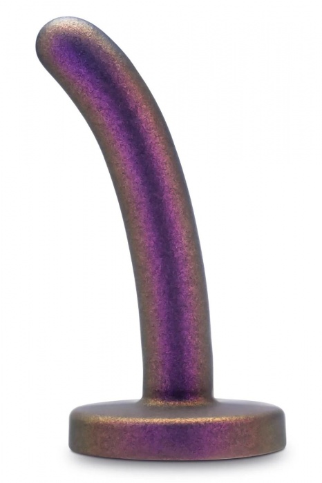 Фиолетовая насадка с гладкой поверхностью Surrender 4.75 Inch Beginner Pegging Dildo - 12 см. - Blush Novelties - купить с доставкой в Липецке