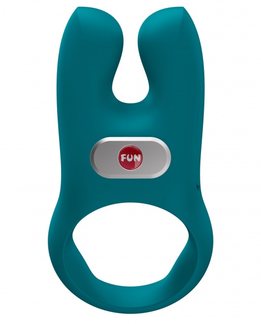 Зеленое эрекционное виброкольцо Nos - Fun Factory - в Липецке купить с доставкой