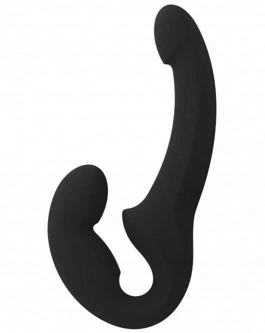 Черный безремневой страпон Share Lite - Fun Factory - купить с доставкой в Липецке