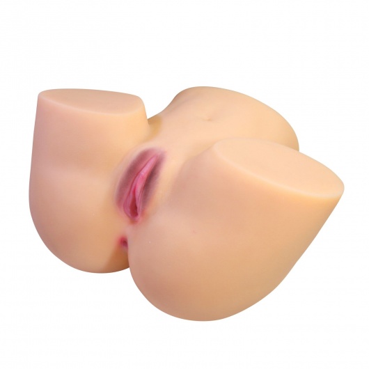 Телесный мастурбатор Liora с 2 любовными тоннелями - Baile - в Липецке купить с доставкой