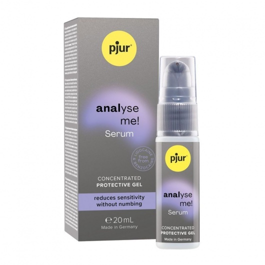 Расслабляющая анальная сыворотка pjur Analyse Me Serum - 20 мл. - Pjur - купить с доставкой в Липецке