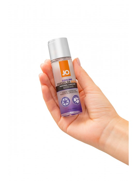 Анальный охлаждающий лубрикант на силиконовой основе JO PREMIUM ANAL COOLING - 60 мл. - System JO - купить с доставкой в Липецке