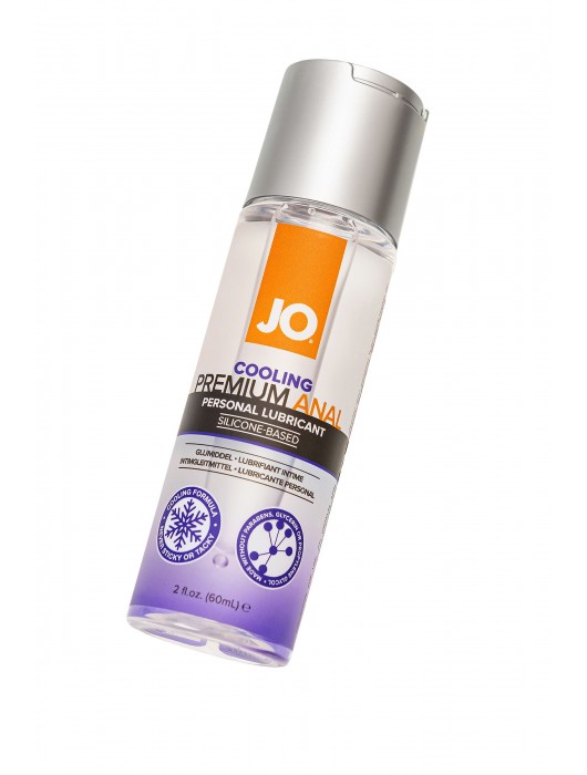 Анальный охлаждающий лубрикант на силиконовой основе JO PREMIUM ANAL COOLING - 60 мл. - System JO - купить с доставкой в Липецке