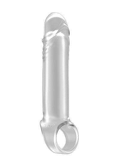 Прозрачная удлиняющая насадка Stretchy Penis Extension No.31 - Shots Media BV - в Липецке купить с доставкой