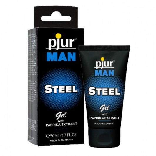 Эрекционный гель для пениса pjur MAN Steel Gel - 50 мл. - Pjur - купить с доставкой в Липецке