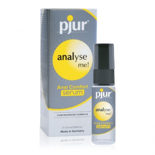 Анальный спрей pjur ANALYSE ME Serum - 20 мл. - Pjur - купить с доставкой в Липецке