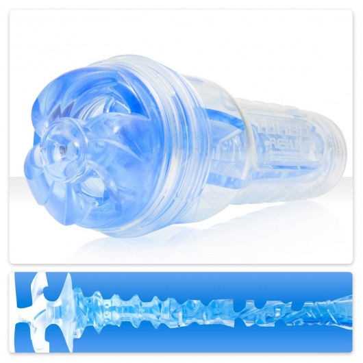 Мастурбатор Fleshlight Turbo - Trust Blue Ice - Fleshlight - в Липецке купить с доставкой