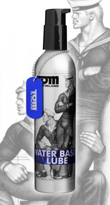 Лубрикант на водной основе Tom of Finland Water Based - 236 мл. - Доминирующее кольцо - купить с доставкой в Липецке