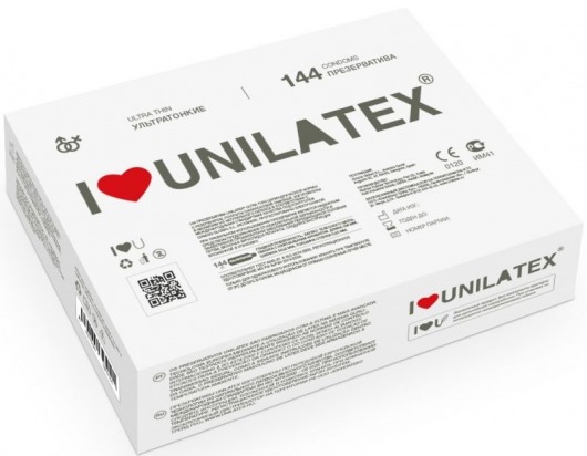 Ультратонкие презервативы Unilatex Ultra Thin - 144 шт. - Unilatex - купить с доставкой в Липецке