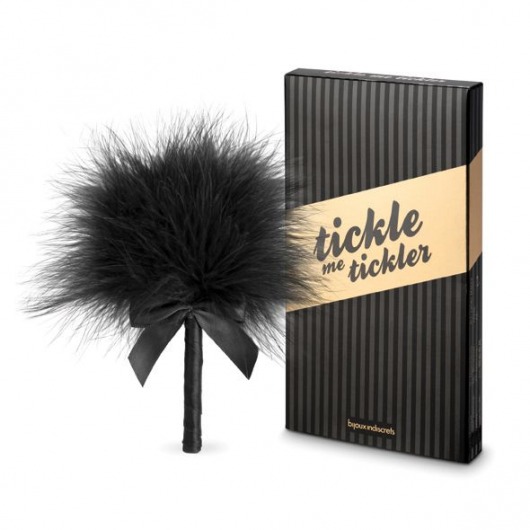 Пуховка для эротических игр Tickle Me Tickler - Bijoux Indiscrets - купить с доставкой в Липецке