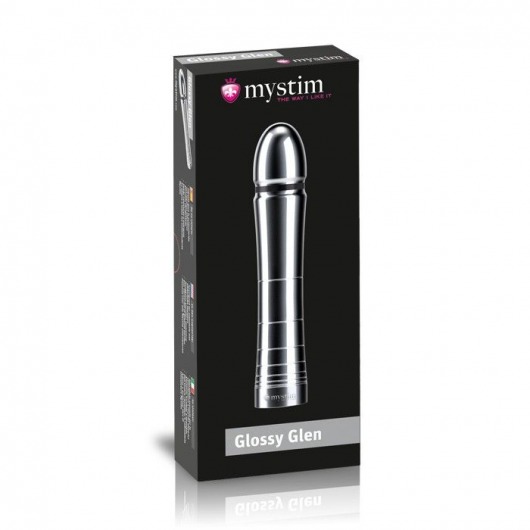 Фаллоимитатор для электростимуляции Glossy Glen Dildo - 14 см. - MyStim - купить с доставкой в Липецке