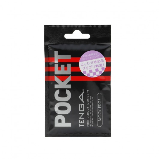 Карманный мастурбатор BLOCK EDGE - Tenga - в Липецке купить с доставкой