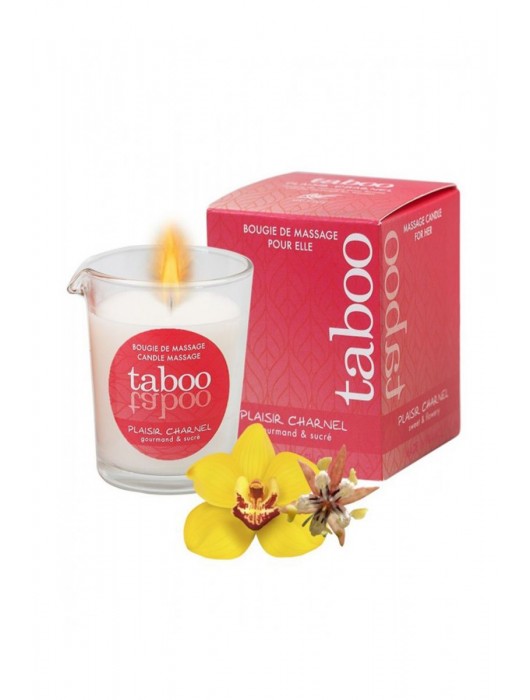 Массажное аромамасло с афродизиаками для женщин RUF Taboo Plaisir charnel - 60 гр. - RUF - купить с доставкой в Липецке