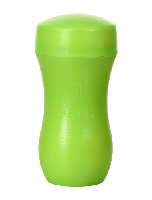 Мастурбатор-вагина A-Toys в зеленой колбе - A-toys - в Липецке купить с доставкой