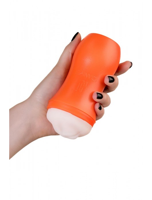 Мастурбатор-ротик A-Toys в оранжевой колбе - A-toys - в Липецке купить с доставкой