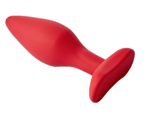 Бордовая анальная пробка Matter L - 12 см. - Le Frivole