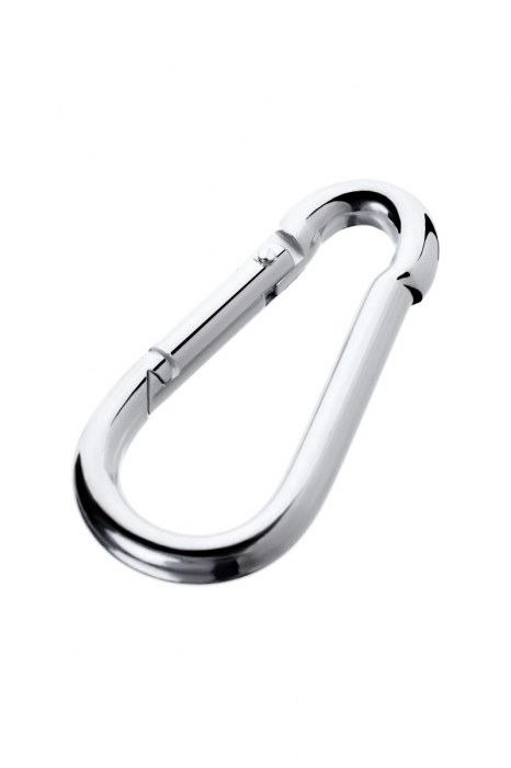 Серебристый карабин TOYFA Metal - ToyFa - купить с доставкой в Липецке