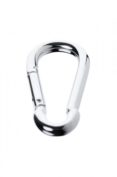 Серебристый карабин TOYFA Metal - ToyFa - купить с доставкой в Липецке