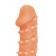 Телесная закрытая насадка с пупырышками Cock Sleeve Size L - 17,6 см. - KOKOS - в Липецке купить с доставкой