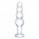 Прозрачная анальная пирамида 7,25 Beaded Butt Plug - 17 см. - Glas в Липецке Прозрачная анальная пирамида 7,25 Beaded Butt Plug - 17 см. - Glas