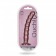 Розовый фаллоимитатор Beaded G-Spot - 21 см. - Shots Media BV