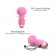Розовый мини-wand вибратор Itsy Bitsy Mini Wand Vibrator - Love to Love