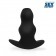 Черный рельефный анальный стимулятор-тоннель - 11 см. - Sex Expert в Липецке Черный рельефный анальный стимулятор-тоннель - 11 см. - Sex Expert