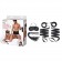 Эротический набор 4PC Bondage Bed Strap   Flogger Kit - Lux Fetish - купить с доставкой в Липецке