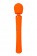 Оранжевый вибромассажер Vim Vibrating Wand - 31,3 см. - Fun Factory