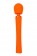 Оранжевый вибромассажер Vim Vibrating Wand - 31,3 см. - Fun Factory