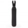 Черная вибропуля с ушками Rechargeable Rabbit Ears Bullet Vibrator - Happy Rabbit купить в Липецке с доставкой в Orgasmix.ru Черная вибропуля с ушками Rechargeable Rabbit Ears Bullet Vibrator - Happy Rabbit