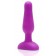 Анальная вибропробка NOVICE REMOTE CONTROL PLUG FUCHSIA - 10,2 см. - b-Vibe
